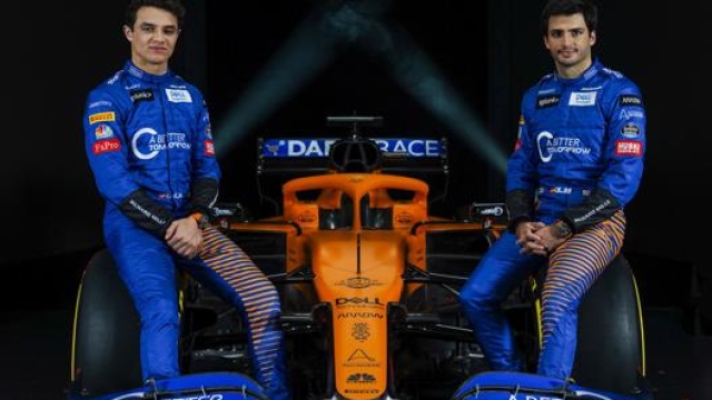 La prossima stagione addio alla coppia McLaren più social del 2019: Lando Norris e Carlos Sainz (LaPresse)