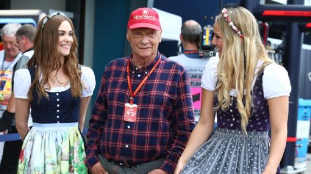 Niki Lauda al GP d’Australia 2017. Lapresse