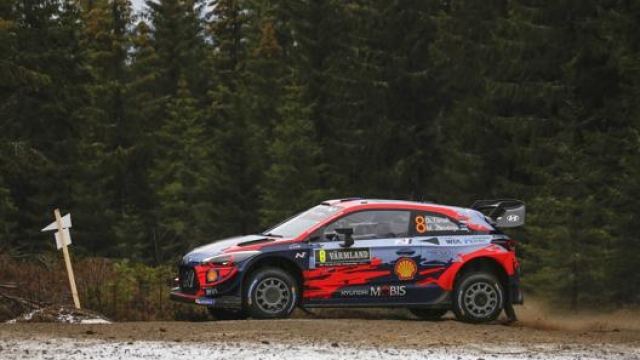 L’estone Ott Tanak, campione del mondo rally 2019, dal 2020 corre con Hyundai