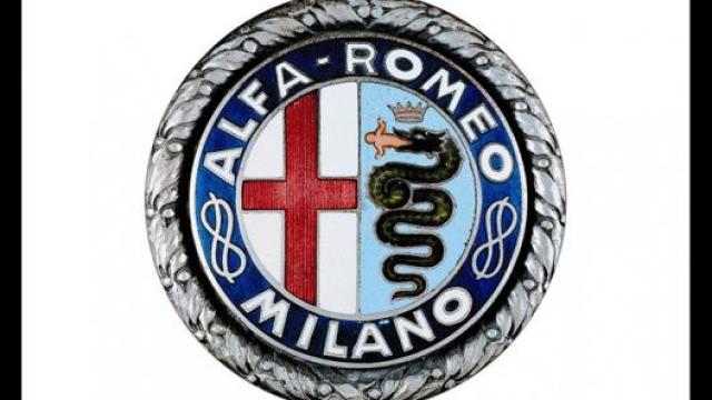 Il logo di Alfa Romeo nel 1925