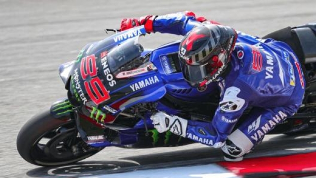 Lorenzo di ritorno sulla Yamaha nei test di Sepang. (motogp.com)