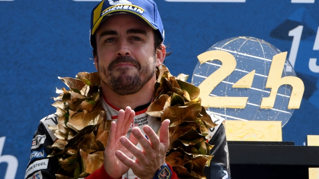 Fernando Alonso, due volte campione del mondo di F.1 con la Renault (2005-2006) e Wec con la Toyota (2018-20) AFP