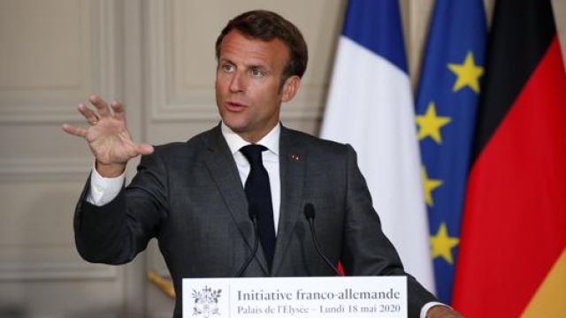 Emmanuel Macron, presidente francese. Ap