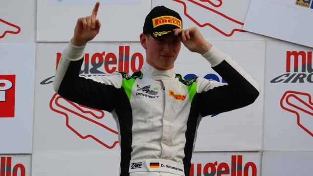 David Schumacher, 19 anni, l’anno scorso sul podio del Mugello nella Formula Regional ANSA