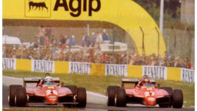 Il duello tra Villeneuve e Pironi a Imola 1982.