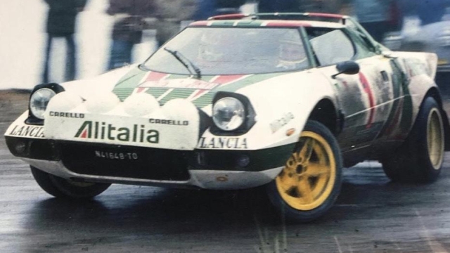 La Lancia Stratos della vittoria di Sandro Munari al Rally Monte-Carlo del 1977