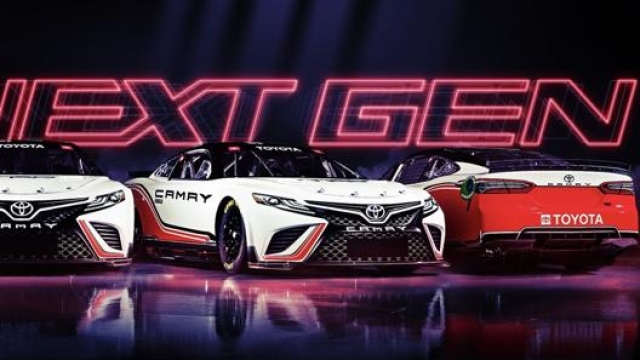 Le macchine Toyota per il campionato Nascar 2022. Nascar/Getty