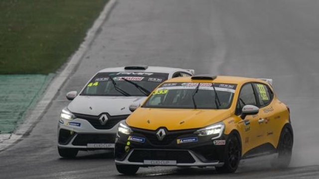La Renault Clio Cup guidata da Lorenzo Baroni in gara 1 a Monza