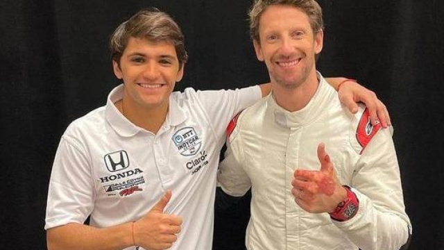 Per questa stagione, Grosjean disputerà la gare della Formula IndyCar (foto @grosjeanromain)