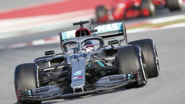 La Mercedes di Lewis Hamilton. AP