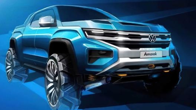 Il teaser del Volkswagen Amarok