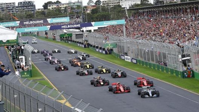 La partenza dello scorso GP d’Australia
