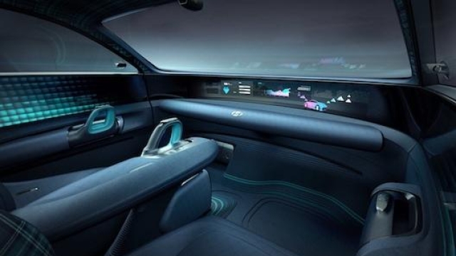 La plancia della Hyundai Prophecy concept EV
