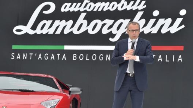 Stefano Domenicali, 54 anni, presidente e ad Lamborghini. Afp