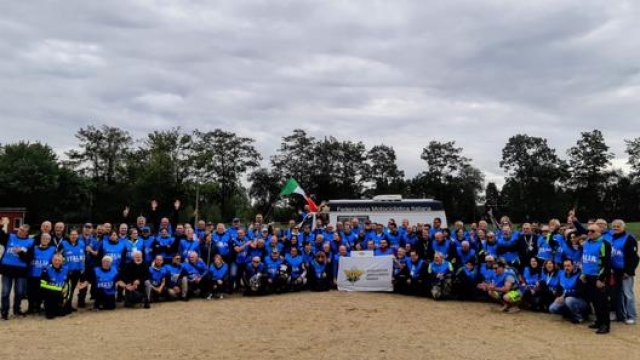 Il gruppo Italiano al Rally FIM 2019 a Roskilde, in Danimarca