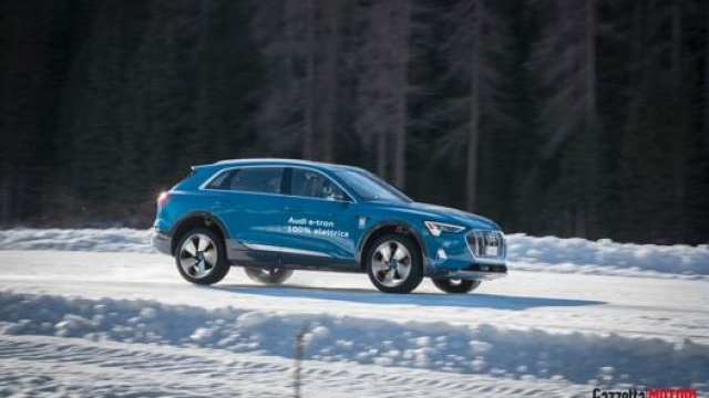 L’Audi e-tron ha un’autonomia di 446 km Wltp con una carica