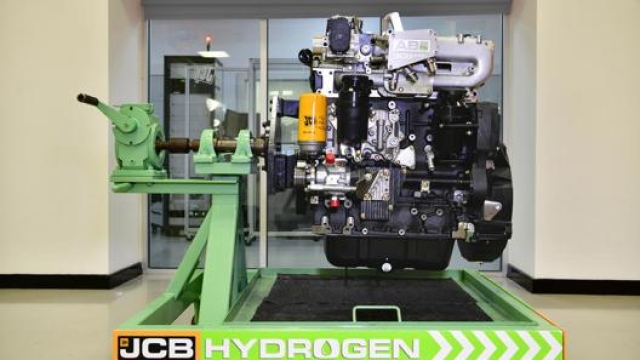 Secondo il marchio, lo scarico del motore sperimentale a idrogeno contiene meno NOx di un diesel