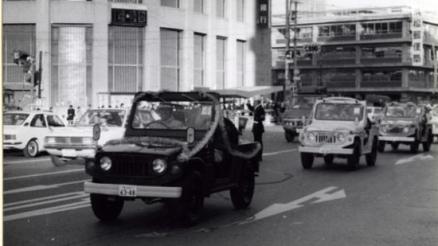 Il primo Suzuki LJ10, piccolo fuoristrada antenato del Jimny