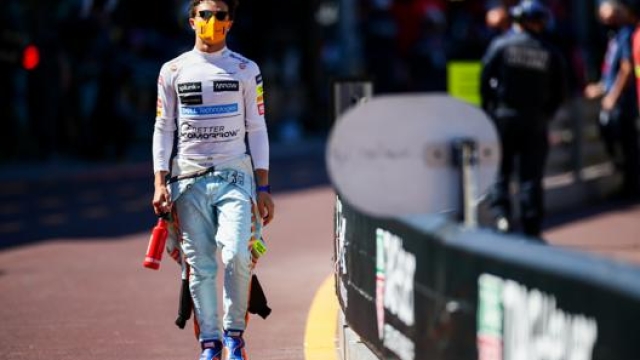 Lando Norris al GP di Montecarlo 2021