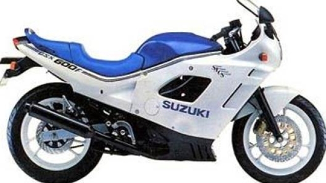 Da Hamamatsu arrivò la Suzuki GSX 600 F