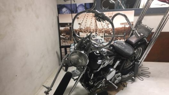 La Harley è custodita in un garage e temperatura controllata