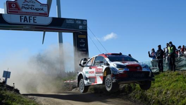 Elfyn Evans vince il Rally del Portogallo. Afp