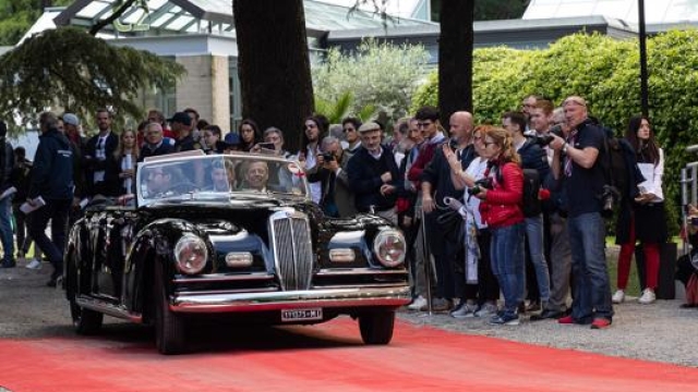 La Lancia Astura Serie IV che nel 2019 ha vinto il premio BMW Group Italia a Villa d’Este