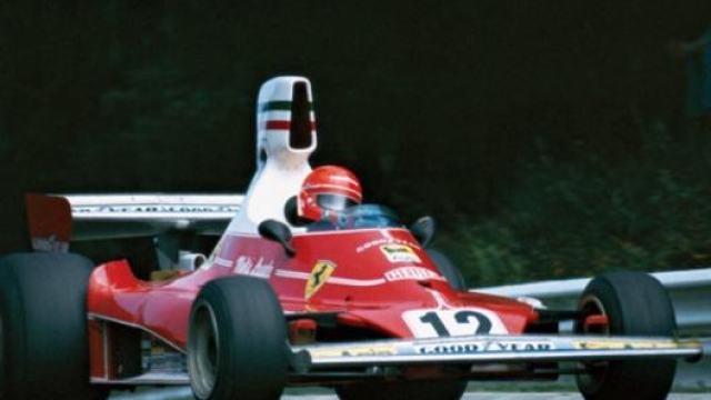 La Ferrari 312T con cui Niki Lauda vinse il suo primo Mondiale