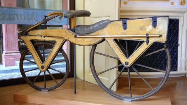 La “Draisina”, antesignana delle moderne biciclette