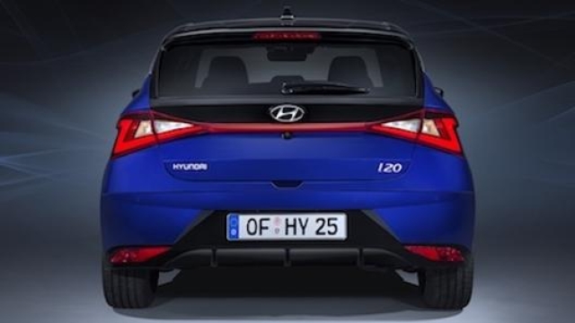 I gruppi ottici posteriori sfiorano il lunotto su Hyundai i20