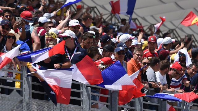 Le tribune del GP di  Francia della passata stagione