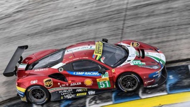 La Ferrari 488 GTE vincitrice a Le Mans nel 2019
