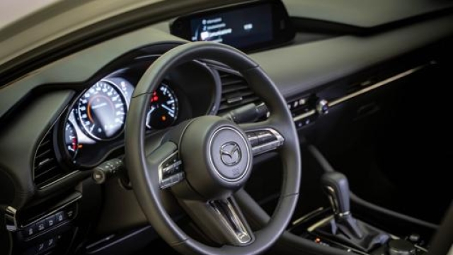Gli interni della Mazda 3 Sedan