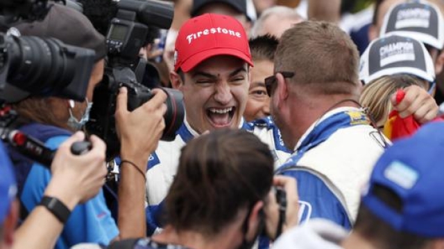 Alex Palou, campione Indycar 2021. Ap