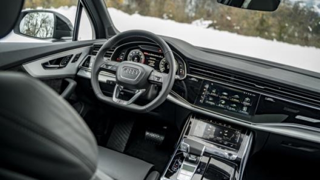 Gli interni dell’Audi Q7