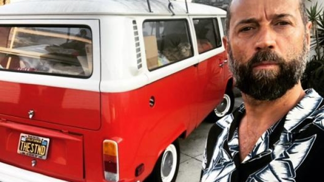 Un selfie californiano con il Volkswagen Bulli