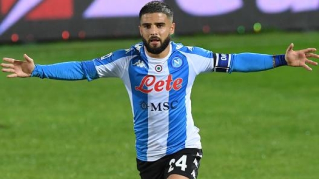 Lorenzo Insigne, 29 anni, capitano del Napoli. Getty