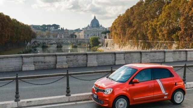 Renault Twingo Electric in azione