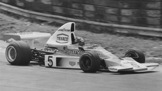 La McLaren di Fittipaldi. Getty