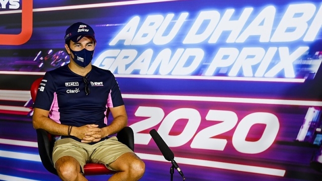 Sergio Perez nella conferenza stampa pre GP di Abu Dhabi
