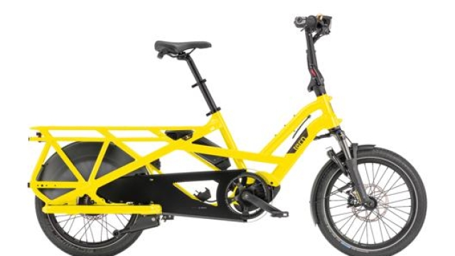 La cargo bike Tern Gsd modello S00 motorizzata Bosch