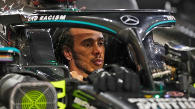 Lewis Hamilton pronto a tornare in abitacolo. Afp