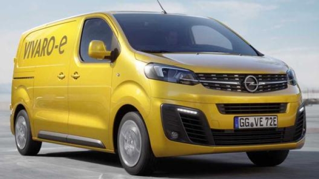 Il van Opel elettrico “Vivaro”. Psa