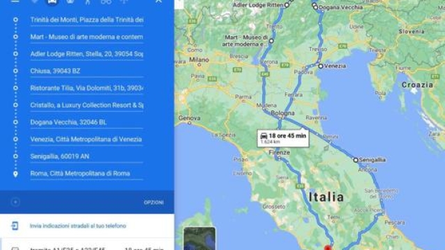 Da Roma alle Dolomiti, 1.620 km a bordo della Range Rover Vogue
