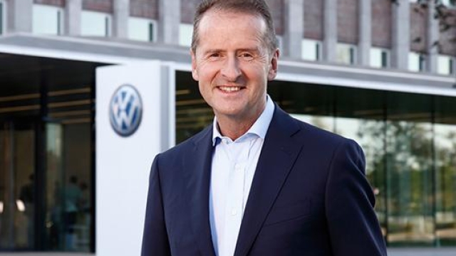 Il Ceo del Gruppo Volkswagen Herbert Diess