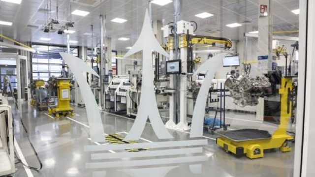 Il reparto Maserati Nettuno Engine Lab