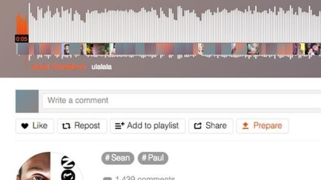 Soundcloud è una app che si contraddistingue per avere musica caricata da gruppi o artisti non ancora famosi