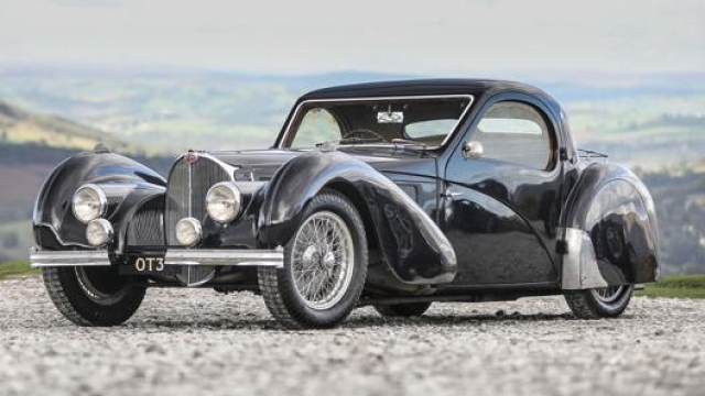 La Bugatti  Type 57S Atalante del 1937