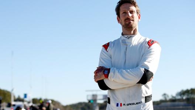 Romain Grosjean, 34 anni, in Alabama per il primo test in IndyCar