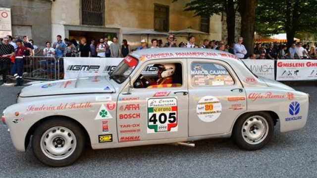 L'Alfa protagonista della nostra prova è stata preparata dalla Scuderia del Portello